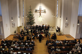 Zum Abschluss des Vereinigungsfestes gab es ein Konzert in der Christus-Kirche Beckhausen. PHOTO: MAXIMILIAN WIESCHER