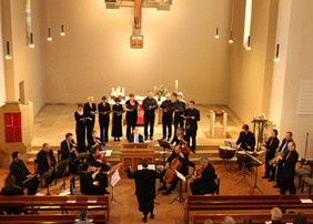 Am Gründungstag der christlichen Kirche eröffnete Bachs Pfingst-Kantate die Jubiläumsveranstaltungen.