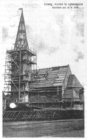 Am 24. April 1926 feierten die Günnigfelder das Richtfest ihrer Kirche