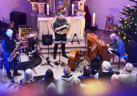 Das U.K. Quartett spielt in der Alten Kirche Wattenscheid „After Christmas Jazz“.
