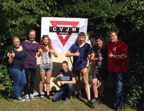 „Gefällt mir!“ Die sieben jungen Leute vom CVJM Scholven waren vom Ruhrcamp begeistert.