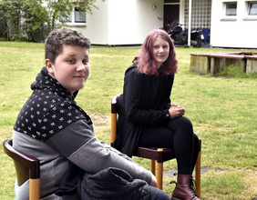 Jonas Neumann und Cora Kuhfeldt wollen beim Jugendreferat des Kirchenkreises die „Juleika“ erwerben und weiter in der Gemeinde mitarbeiten.