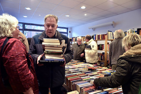 Viel los war an allen drei Tagen bei der Herbstbücherbörse. PHOTOS: CORNELIA FISCHER