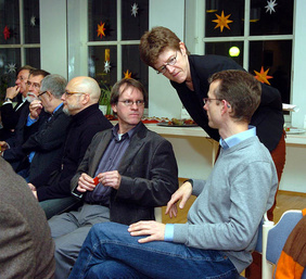 Bis auf den letzten Platz besetzt waren der kleine und der große Saal im Evangelischen Gemeindehaus Altstadt. FOTOS: CORNELIA FISCHER