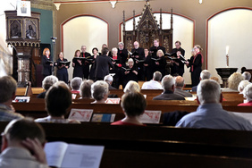 „Du hast mein Klagen in Tanzen verwandelt“  - unter diesem Motto sang die Kantorei elf Chorwerke aus vier Jahrhunderten. PHOTO: CORNELIA FISCHER 