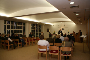 Blick in die Kapelle
