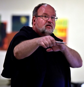 Kirchenmusiker Detlev Bahr war mit großem Engagement dabei.