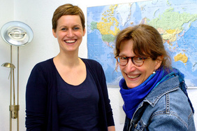 Kerstin Knuth (links) und Astrid Kiepert haben ihre Büros neben dem Kreiskirchenamt, Pastoratstraße 6, 45879 GE-Mitte, Terminabsprachen Mo-Do 8.30-12 Uhr, 0209 – 389 489 74.