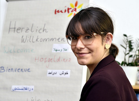 Katrin Oelbracht arbeitet im Gender-Referat u.a. als Dozentin der MIRA-Kurse. FOTOS: CORNELIA FISCHER