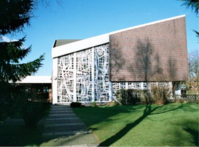 Gemeindezentrum Versöhnungskirche, Preins Feld 8, 44869 BO-Höntrop, Einweihung 1967